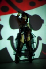 Christy the Pirate plays with her amazing ass and tight wet pussy