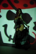 Christy the Pirate plays with her amazing ass and tight wet pussy