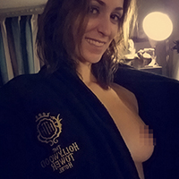 Carlotta Champagne - Traveling Model Private Snaps